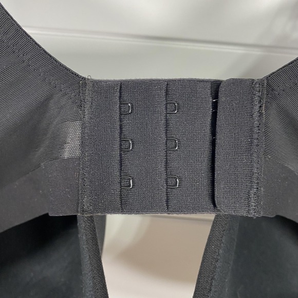 Wacoal Shape Revelation Bra Womens 38G Black Shallow Top Ultimate Lift T-Shirt - Picture 5 of 16